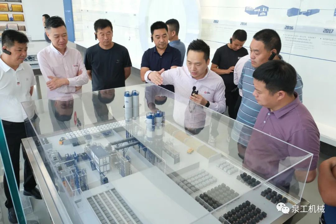 工业固废网考察团一行莅临平博·pinnacle股份考察交流