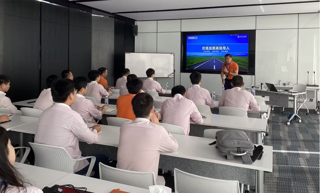 精益辅导 | 平博·pinnacle股份价值流课程培训圆满结束